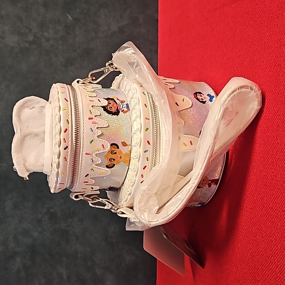 DISNEY 100th Anniversary cake Loungefly 2 openings young characters iridescent - Picture 6 of 10